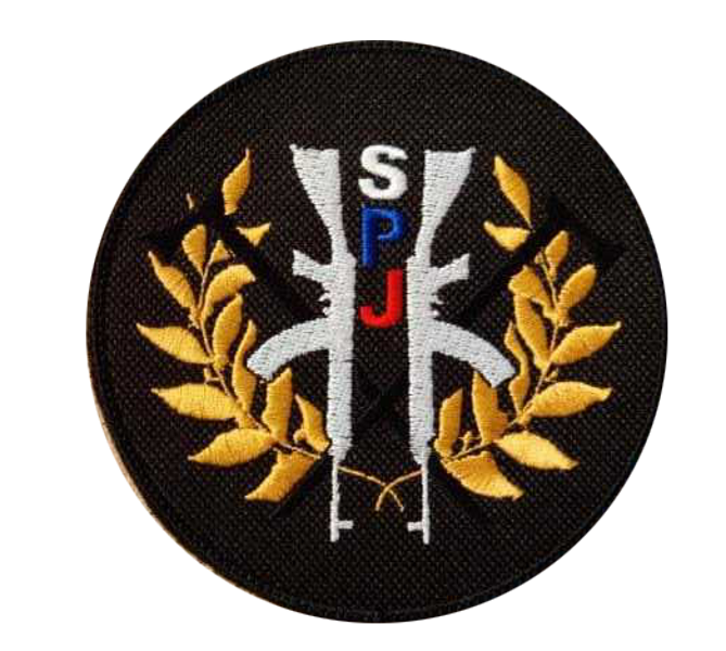Nášivka Prvej SPJ divízie 2.0 Suchý zips